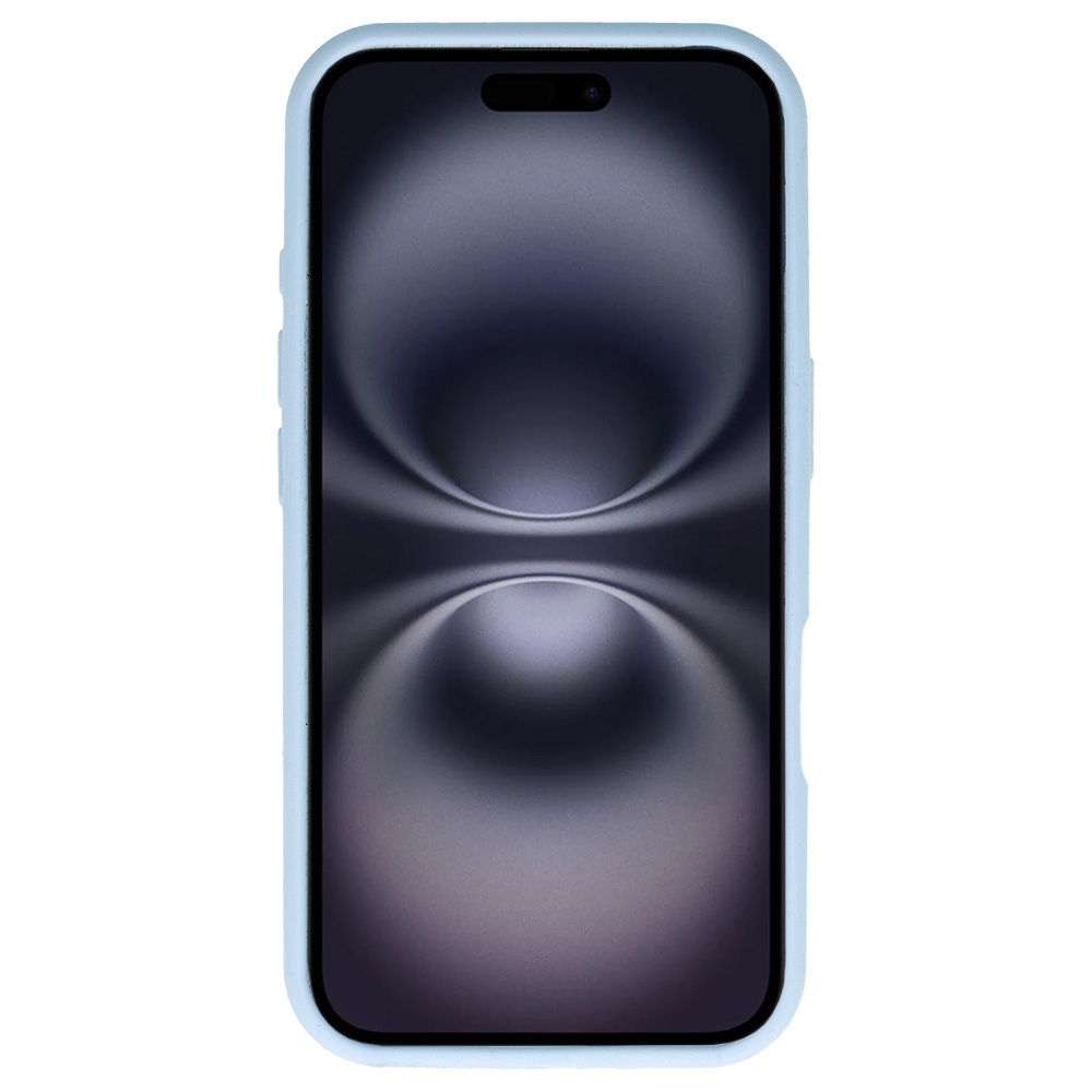 Silicone Lite Case for Iphone 16 light blue