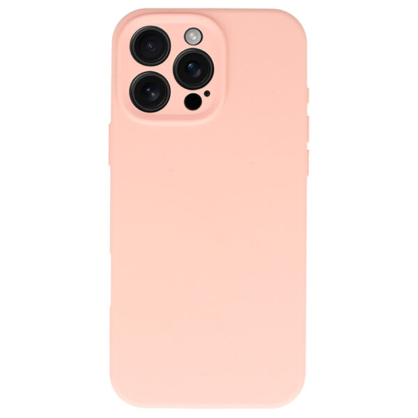 Silicone Lite Case for Iphone 16 Pro Max peach