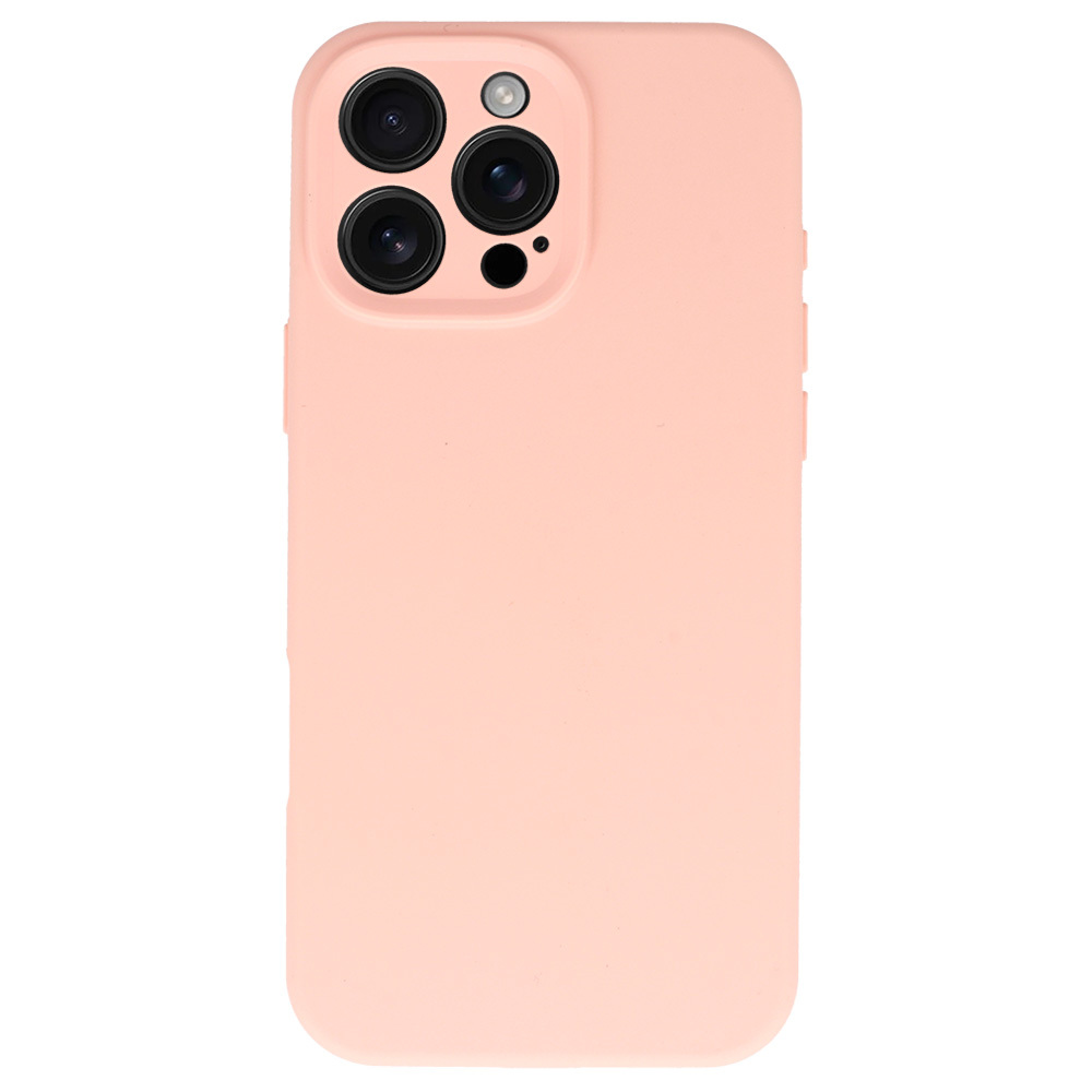 Silicone Lite Case for Iphone 16 Pro Max peach