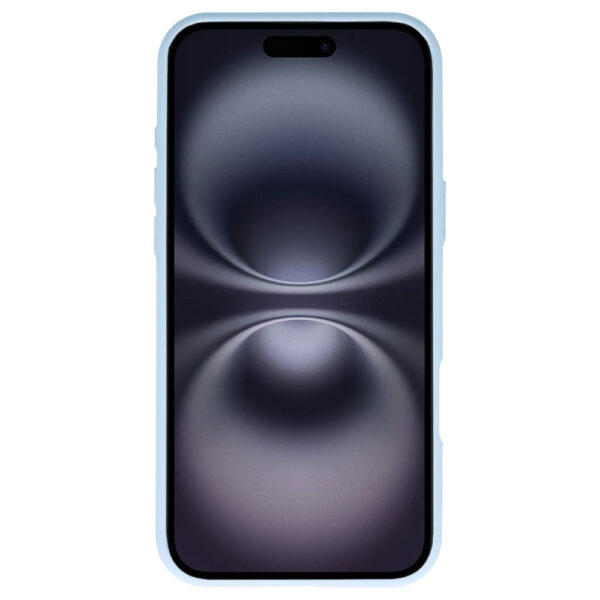 Silicone Lite Case for Iphone 16 Plus light blue