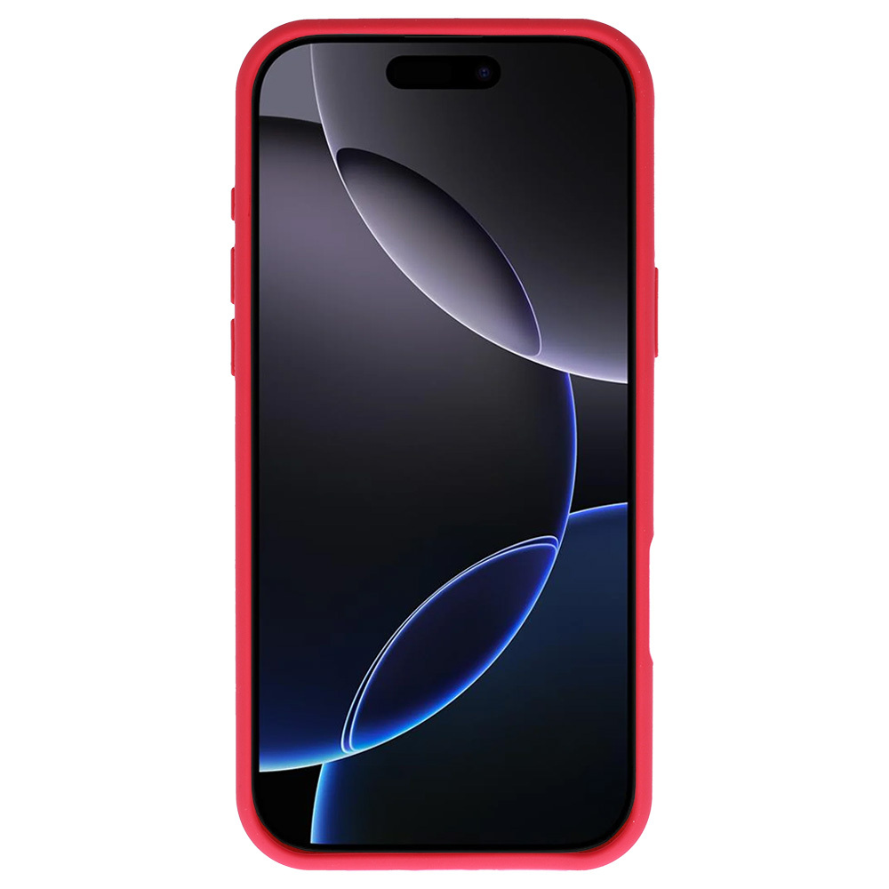Silicone Lite Case for Iphone 16 Pro raspberry