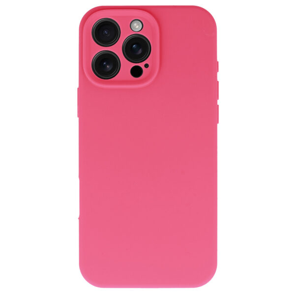 Silicone Lite Case for Iphone 16 Pro Max fuchsia
