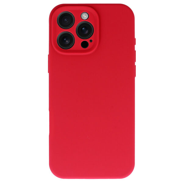 Silicone Lite Case for Iphone 16 Pro Max raspberry