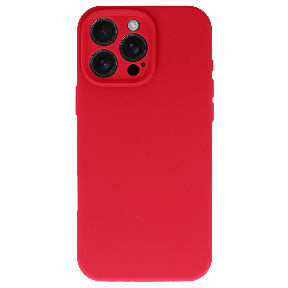 Silicone Lite Case for Iphone 16 Pro Max raspberry