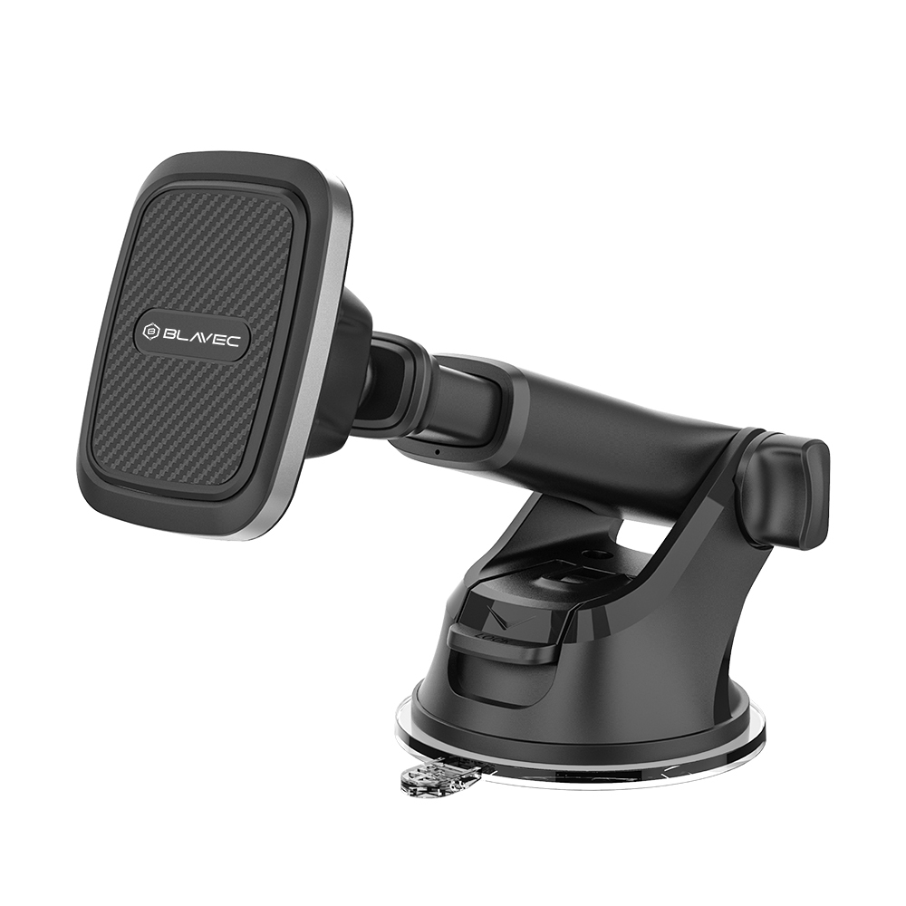 Blavec Car holder BH-06 magnetic to windshield and to air vent (BH06-MAVWSB) black