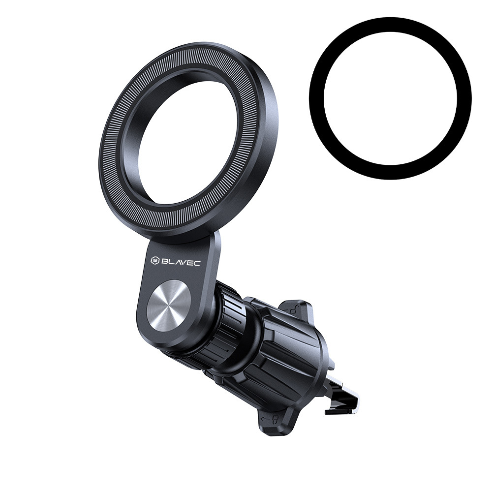 Blavec Car holder BH-03 magnetic Ring to air vent (BH03-MAVRB) black