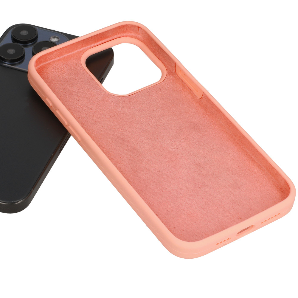 Silicone Lite Case for Xiaomi Redmi Note 14 Pro 5G peach