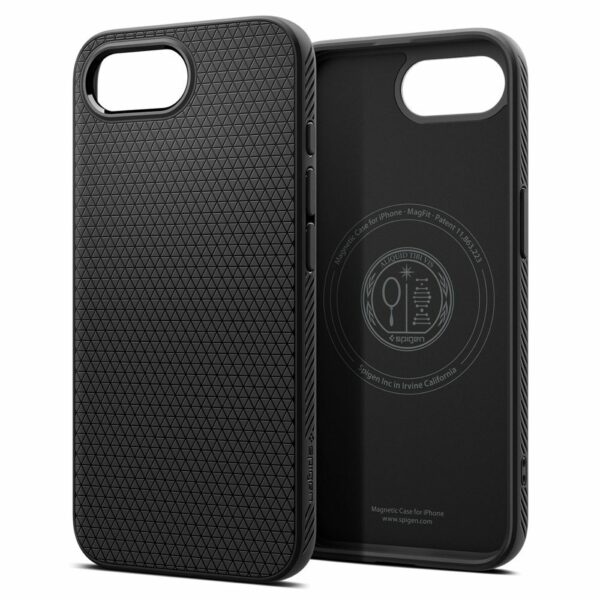 Case SPIGEN Liquid Air Mag Magsafe ACS09151 for Iphone 16E - Matte Black