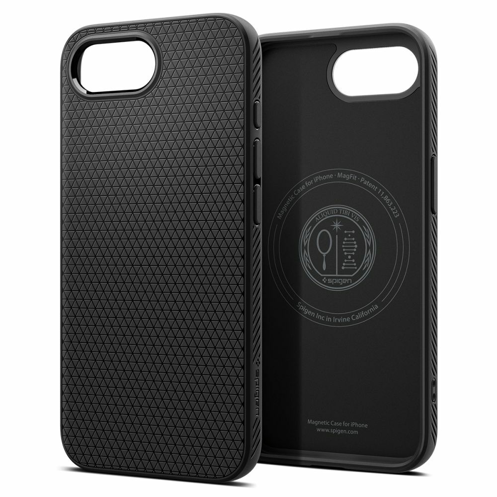 Case SPIGEN Liquid Air Mag Magsafe ACS09151 for Iphone 16E - Matte Black