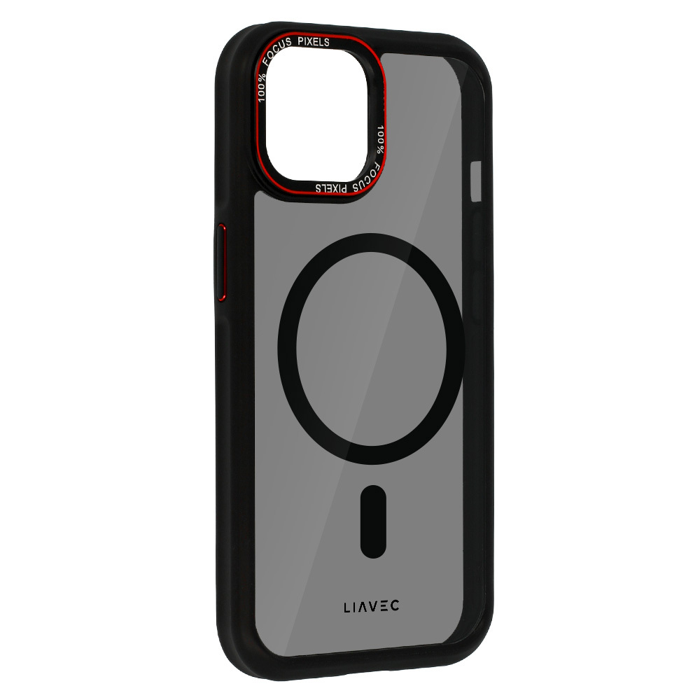Liavec Hybrid Smoke Magsafe Case for Iphone 15