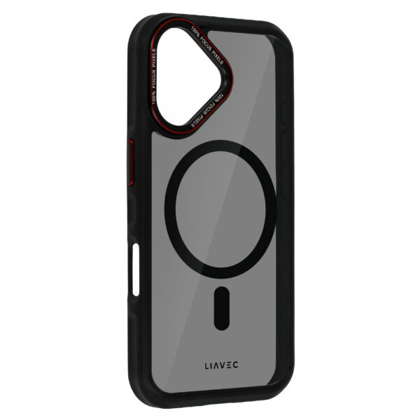 Liavec Hybrid Smoke Magsafe Case for Iphone 16