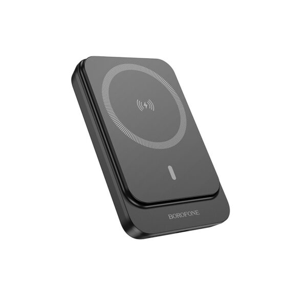 Borofone Power Bank 10000mAh BJ63A Nimble - Type C - PD 20W magnetic with induction charging black