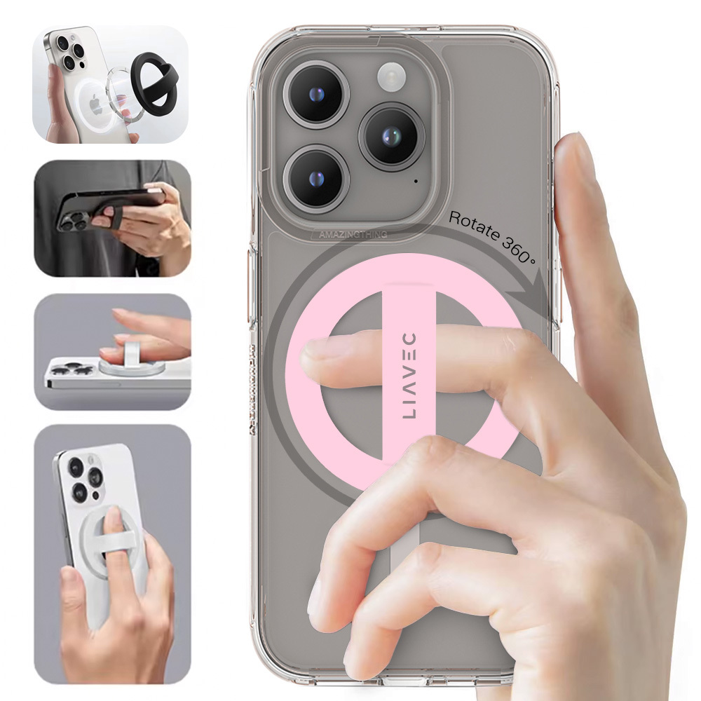 Liavec Ring Magsafe light pink