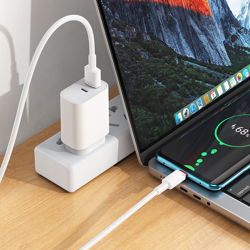 Borofone Cable BX110 Beneficio - USB to Type C - 2,4A 1 metre white