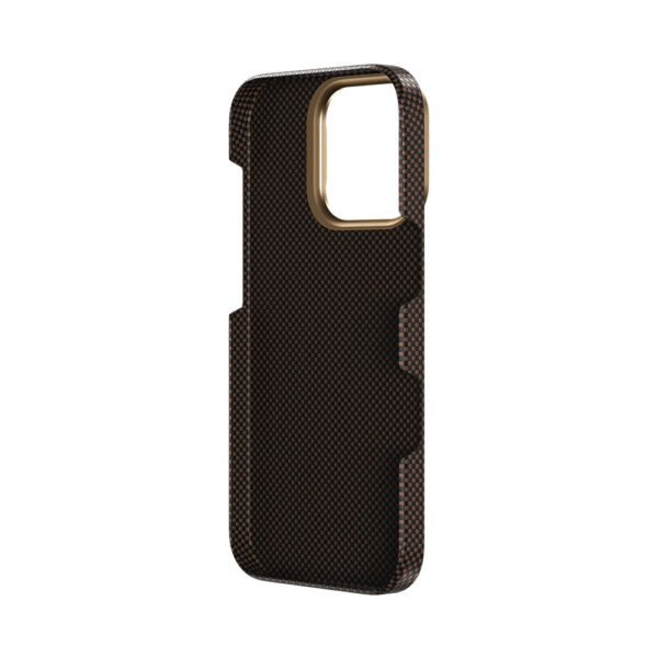 Benks Magnetic Armor Tint Kevlar 1000D (SA65) for Iphone 16 Pro gold