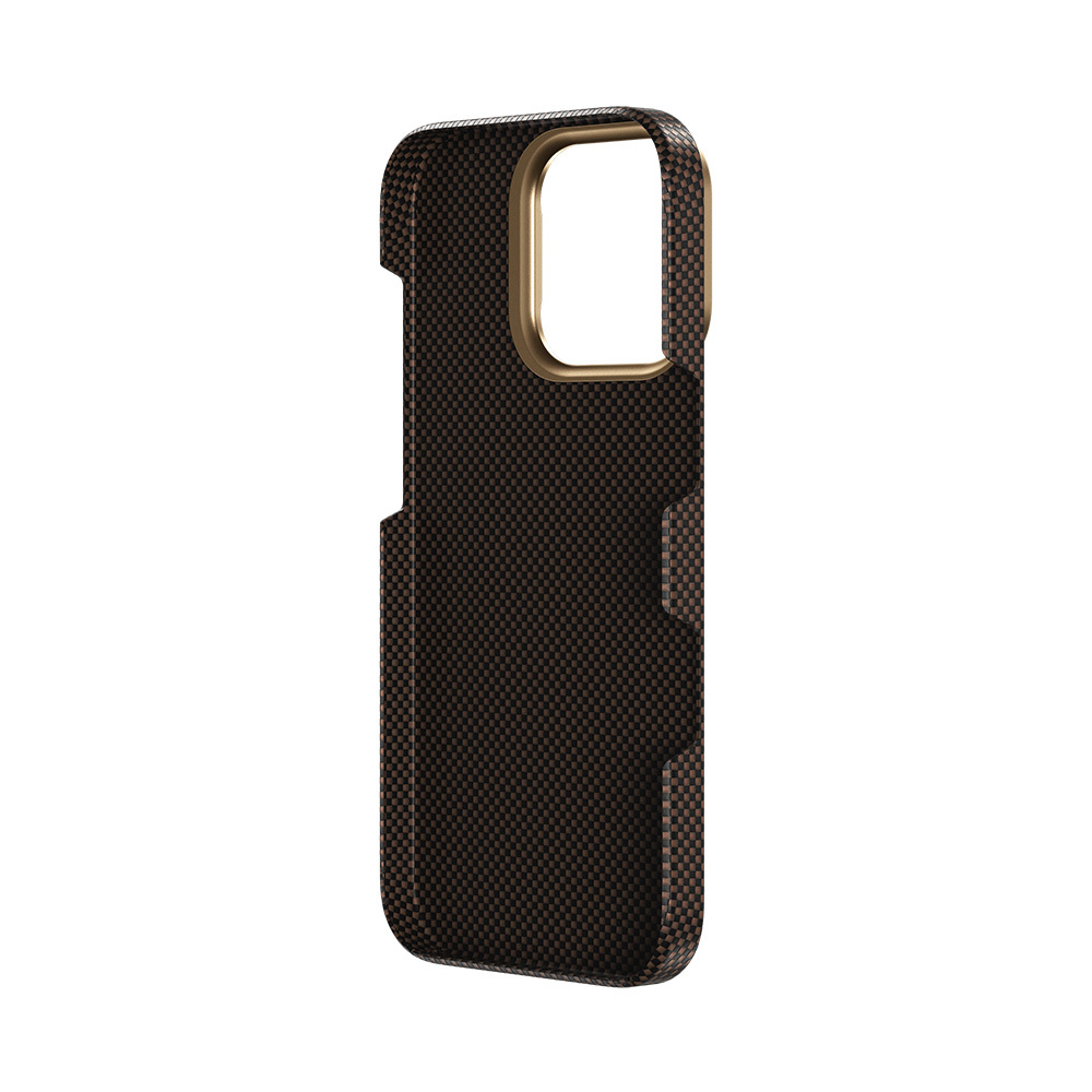 Benks Magnetic Armor Tint Kevlar 1000D (SA65) for Iphone 16 Pro gold