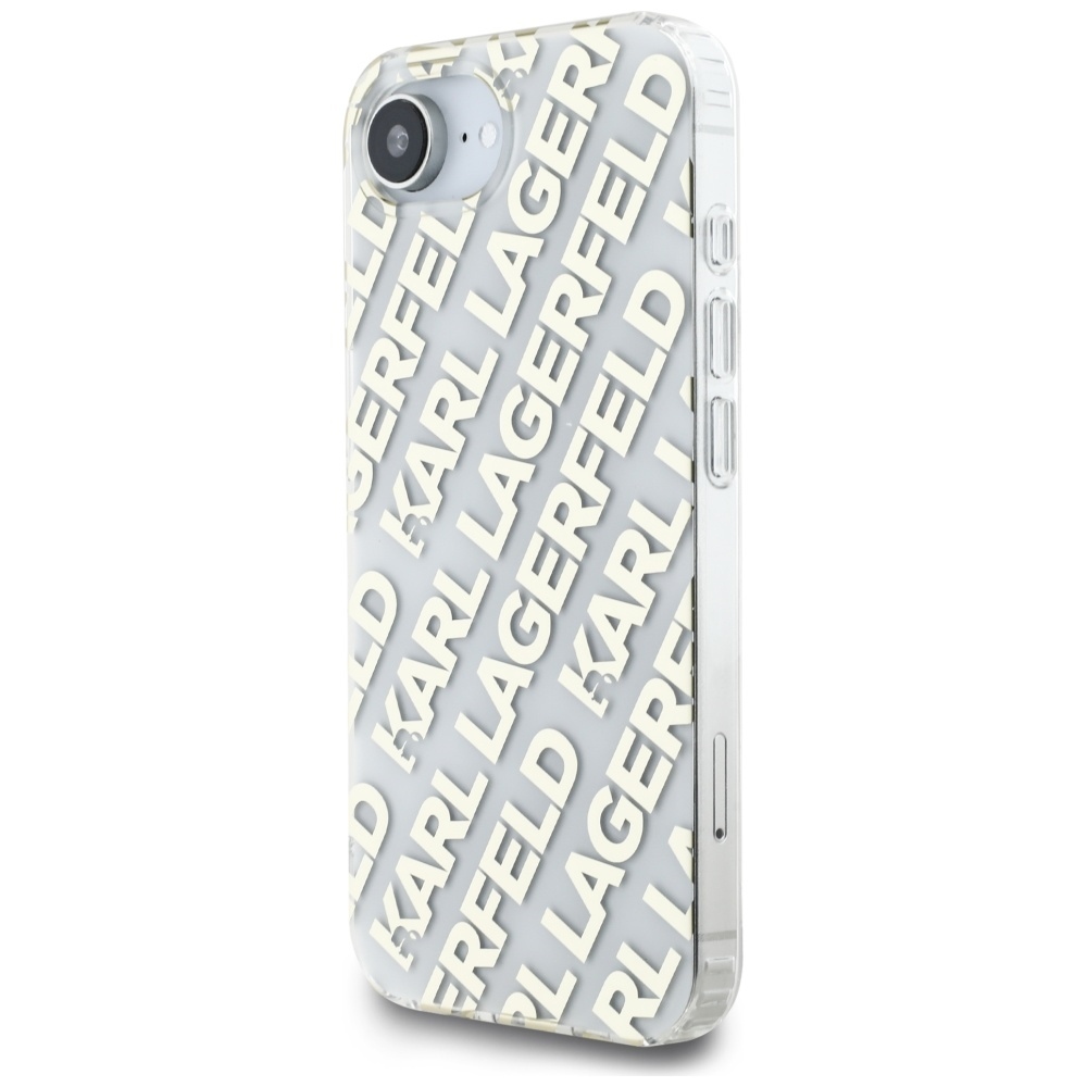 Original Pouch KARL LAGERFELD IML Repeat Logo for Iphone 16e gold