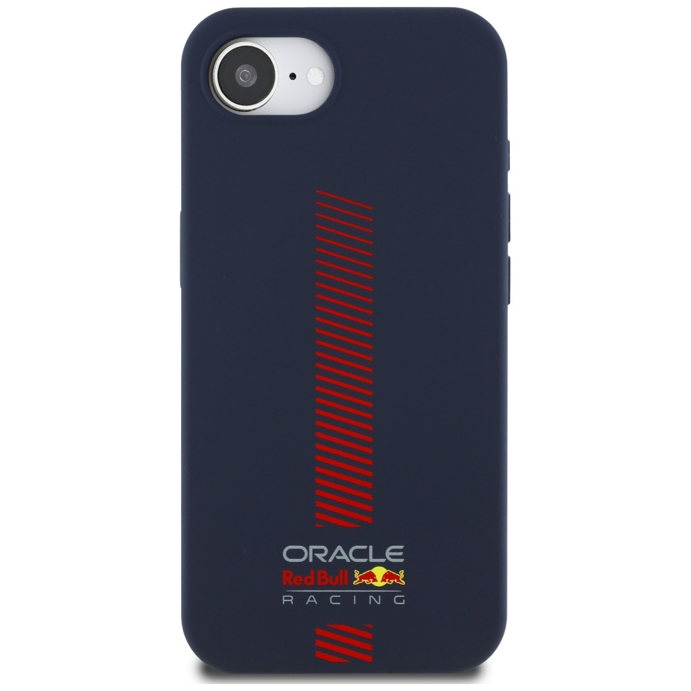 Original Case RED BULL Silicone w/ Powerbar MagSafe for Iphone 16e navy