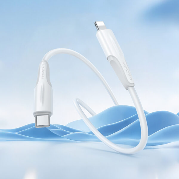 Borofone Cable BX119 New - Type C to Lightning - PD 27W 1 metre white