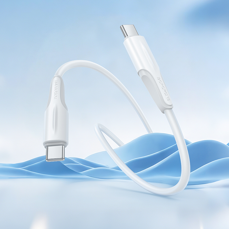 Borofone Cable BX119 New - Type C to Type C - PD 60W 1 metre white