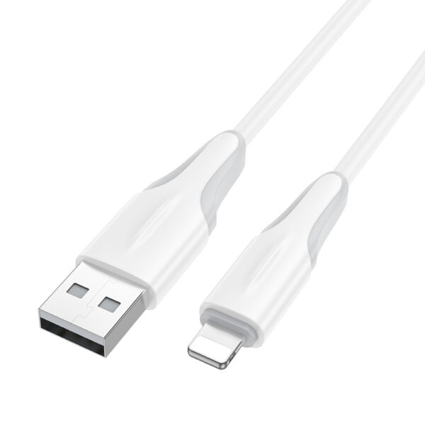 Borofone Cable BX119 New - USB to Lightning - 2,4A 1 metre white