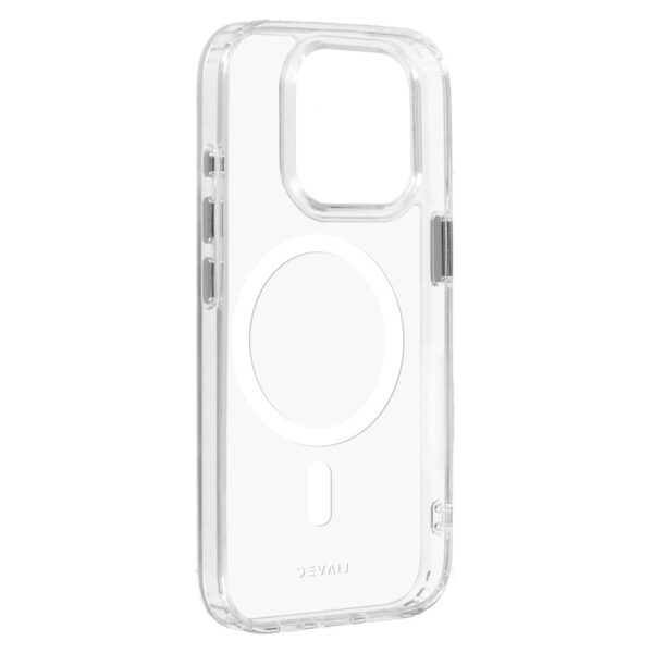 Liavec Glossy Magsafe Clear Case do Iphone 14 Pro white