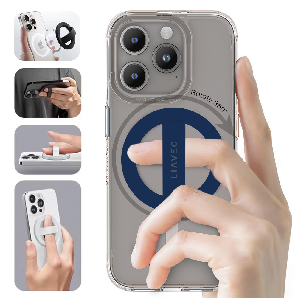 Liavec Ring Magsafe blue