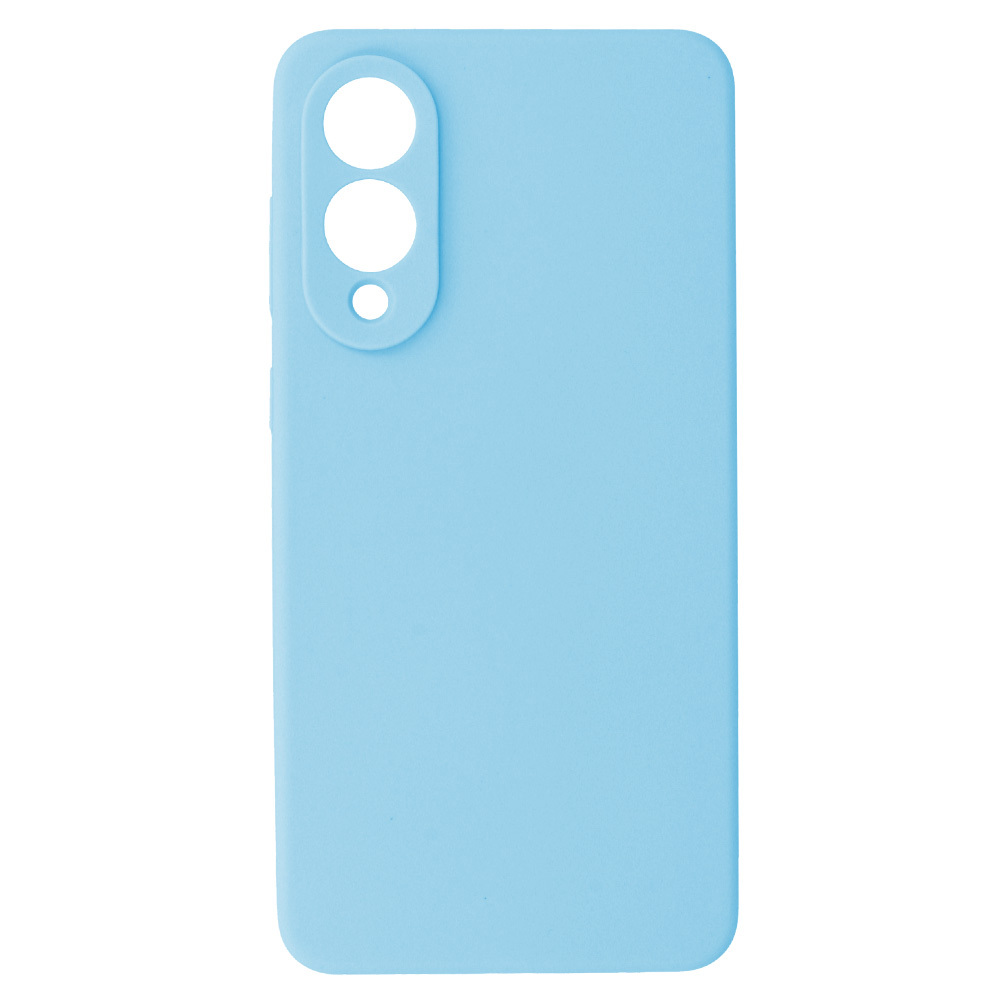 Silicone Lite Case for Samsung Galaxy S25 Edge light blue