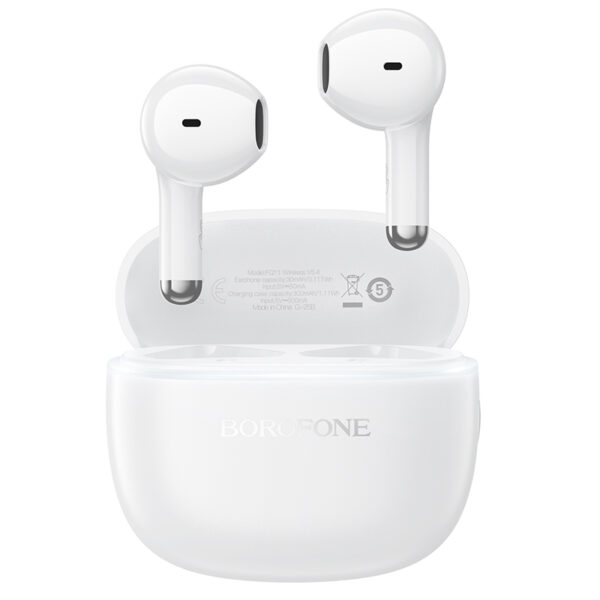 Borofone TWS Bluetooth Earphones FQ11 Sound white
