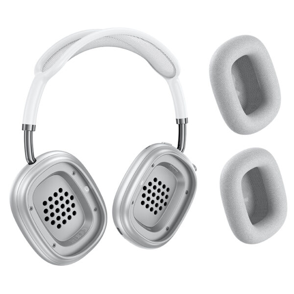 Borofone Headphones BO35 Plus Adorable bluetooth ANC silver
