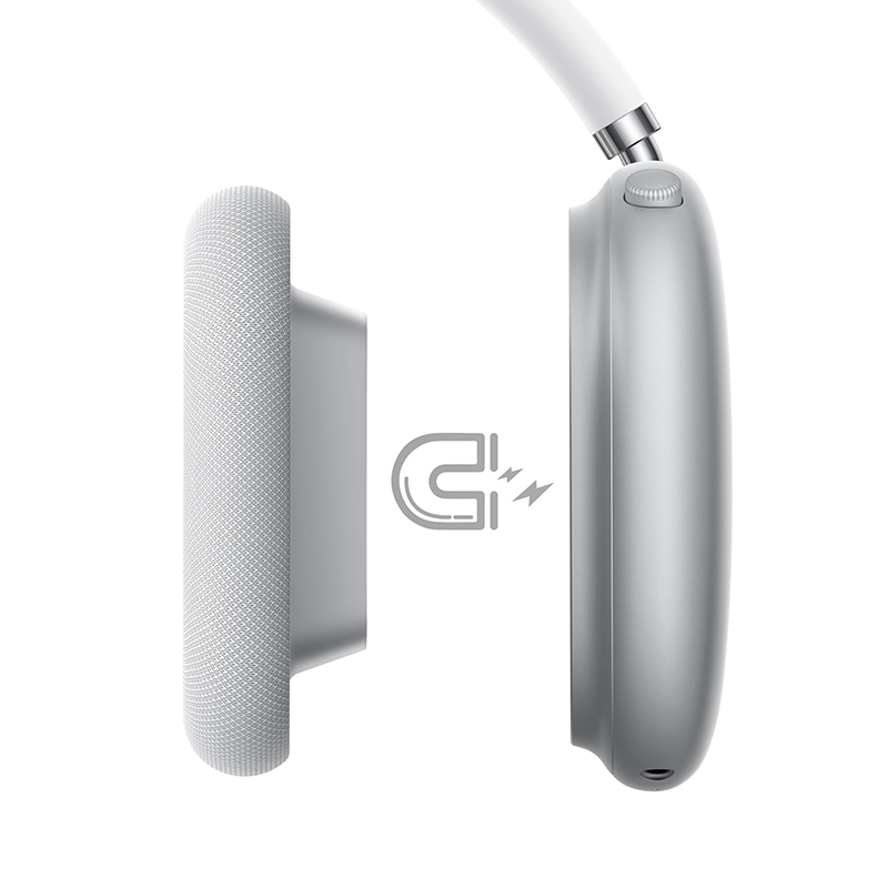 Borofone Headphones BO35 Plus Adorable bluetooth ANC silver