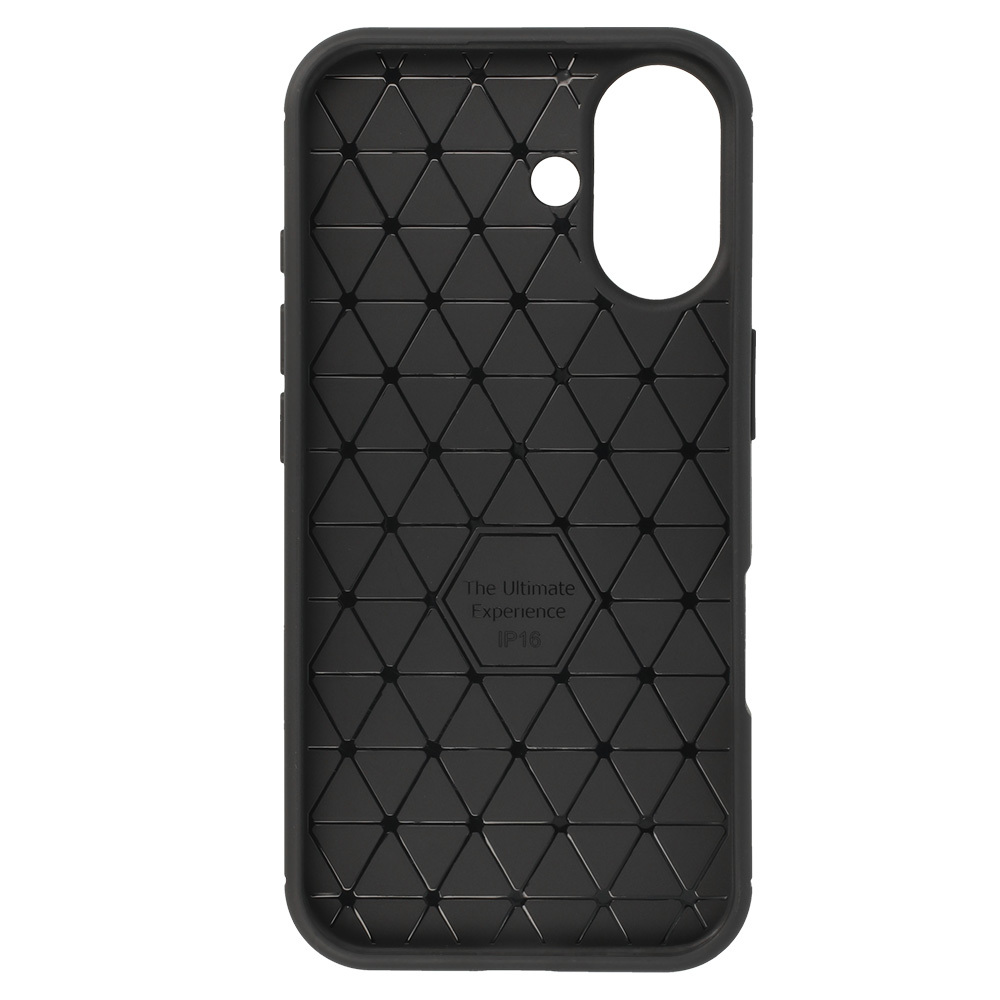 Tel Protect Carbon Elite for Iphone 16 Black