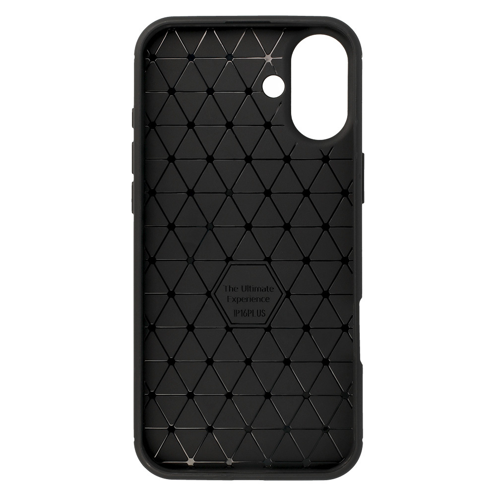 Tel Protect Carbon Elite for Iphone 16 Plus Black