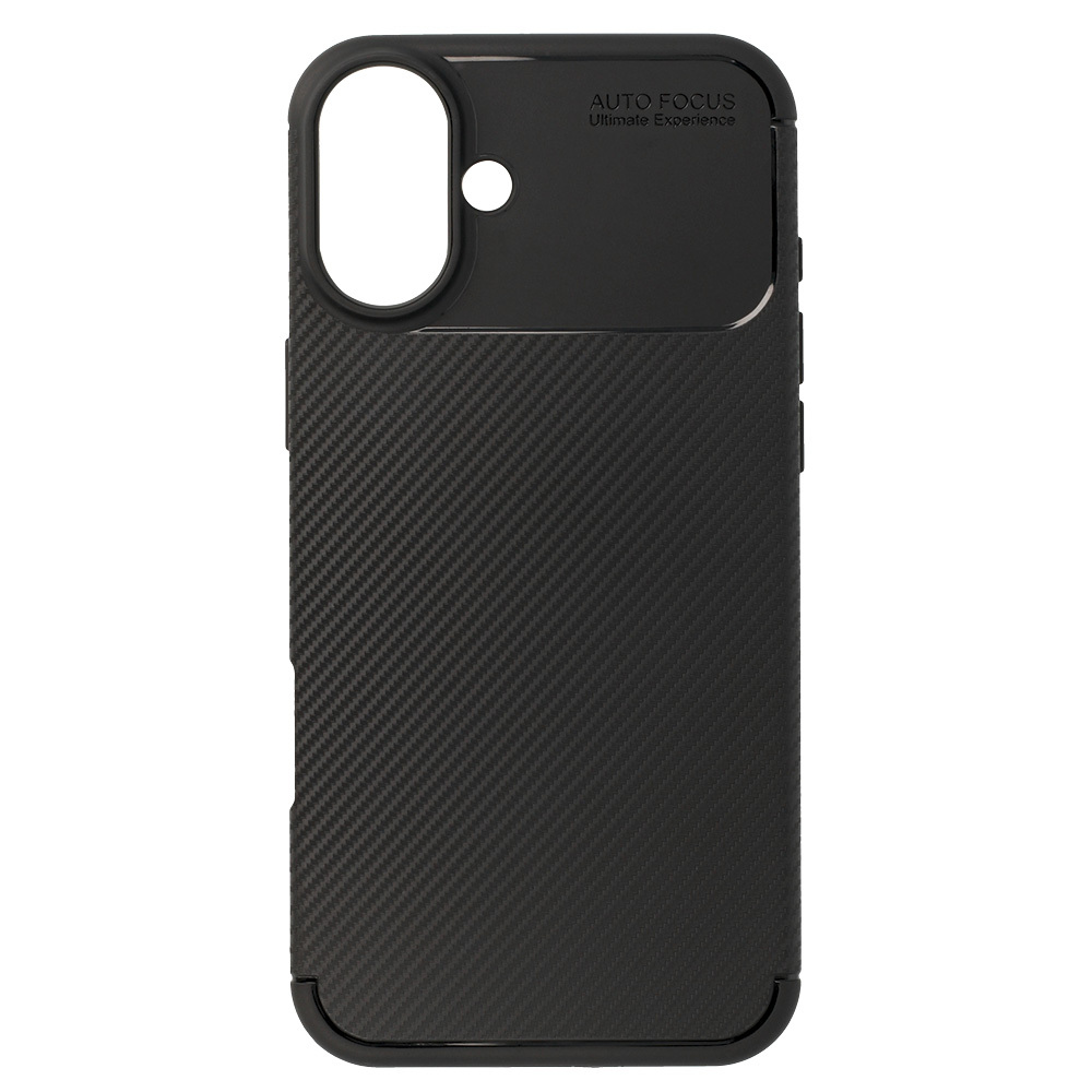 Tel Protect Carbon Elite for Iphone 16 Plus Black