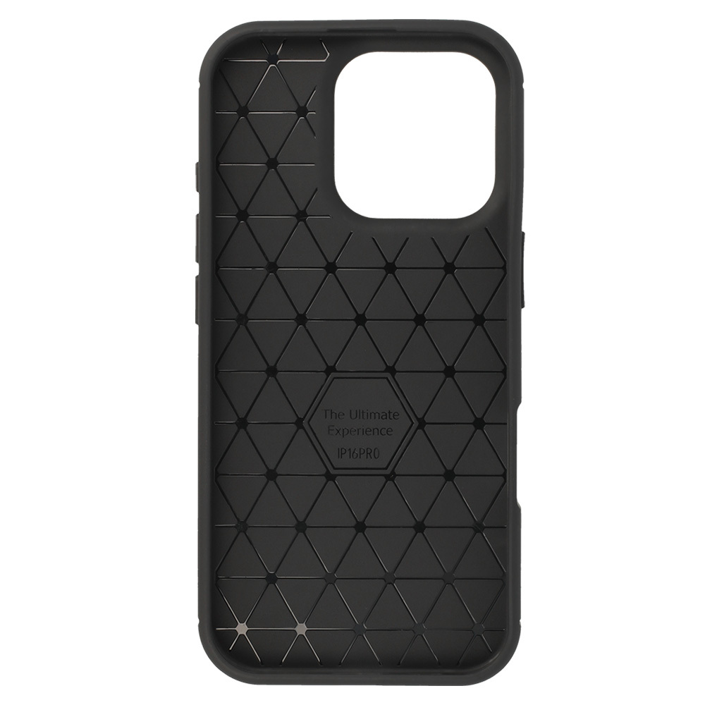 Tel Protect Carbon Elite for Iphone 16 Pro Black