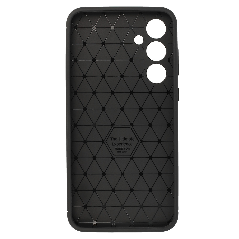 Tel Protect Carbon Elite for Samsung Galaxy A35 5G Black