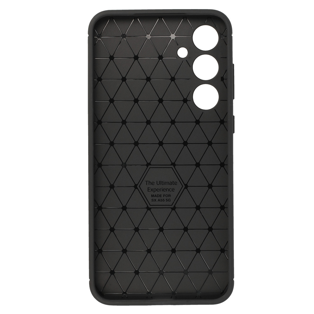 Tel Protect Carbon Elite for Samsung Galaxy A55 5G Black