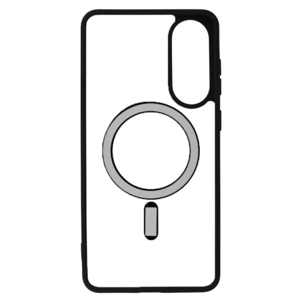 Acrylic Color Magsafe Case for Samsung Galaxy S25 Edge black
