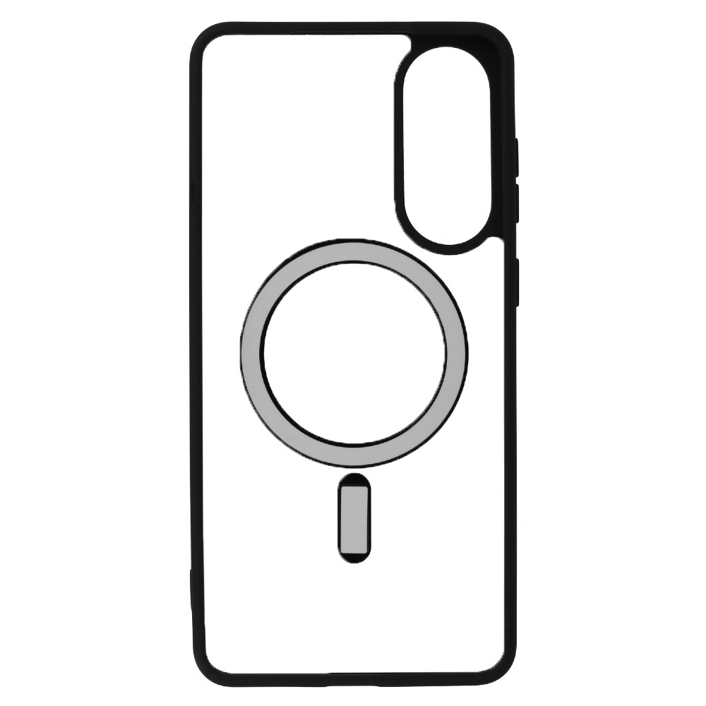 Acrylic Color Magsafe Case for Samsung Galaxy S25 Edge black