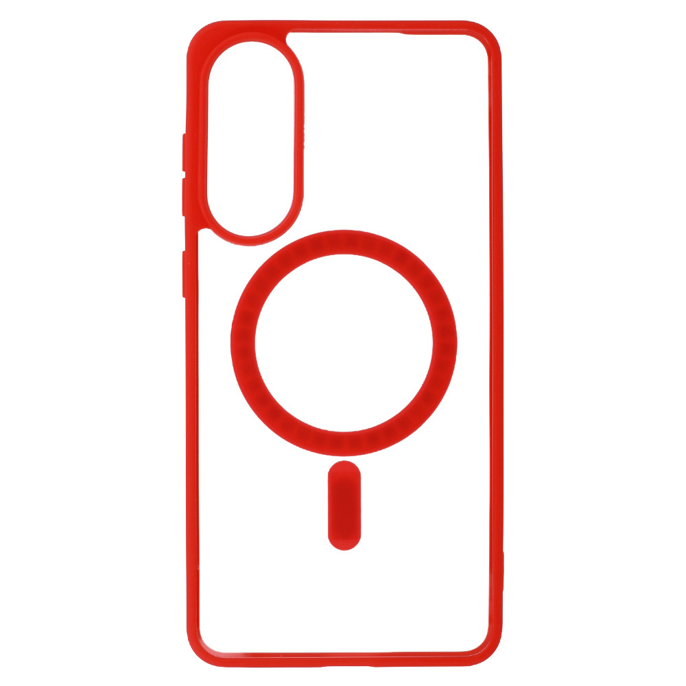 Acrylic Color Magsafe Case for Samsung Galaxy S25 Edge red