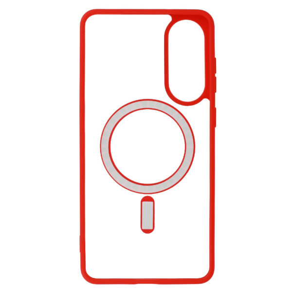 Acrylic Color Magsafe Case for Samsung Galaxy S25 Edge red