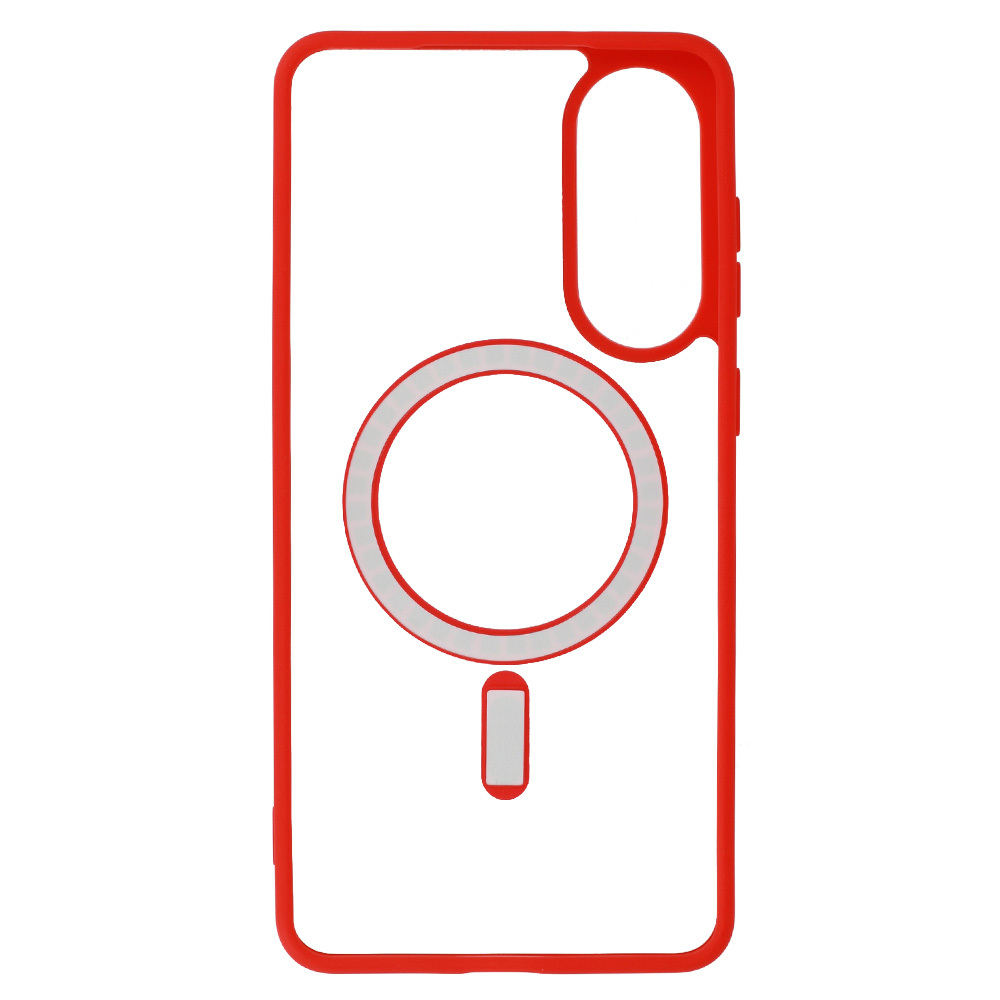 Acrylic Color Magsafe Case for Samsung Galaxy S25 Edge red
