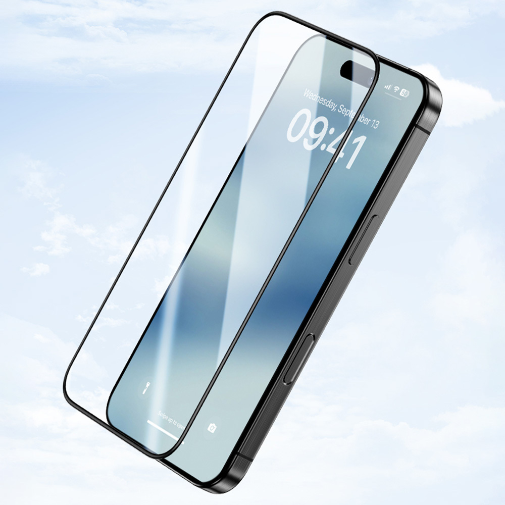 Benks Tempered glass Ultra Shield HD (AN66) for Iphone 16 Pro Max black