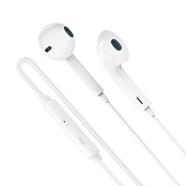 Borofone Earphones BM100 Fuente with microphone Type C (DAC) white