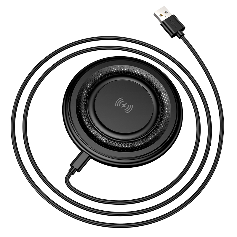 Borofone Wireless induction charger BQ40 Crown 15W black