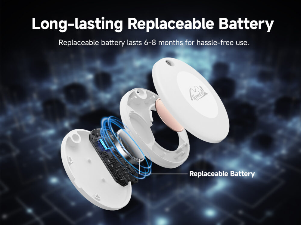Lifemate GPS Bluetooth LifeTag Tracker HD-P16-3 Apple white