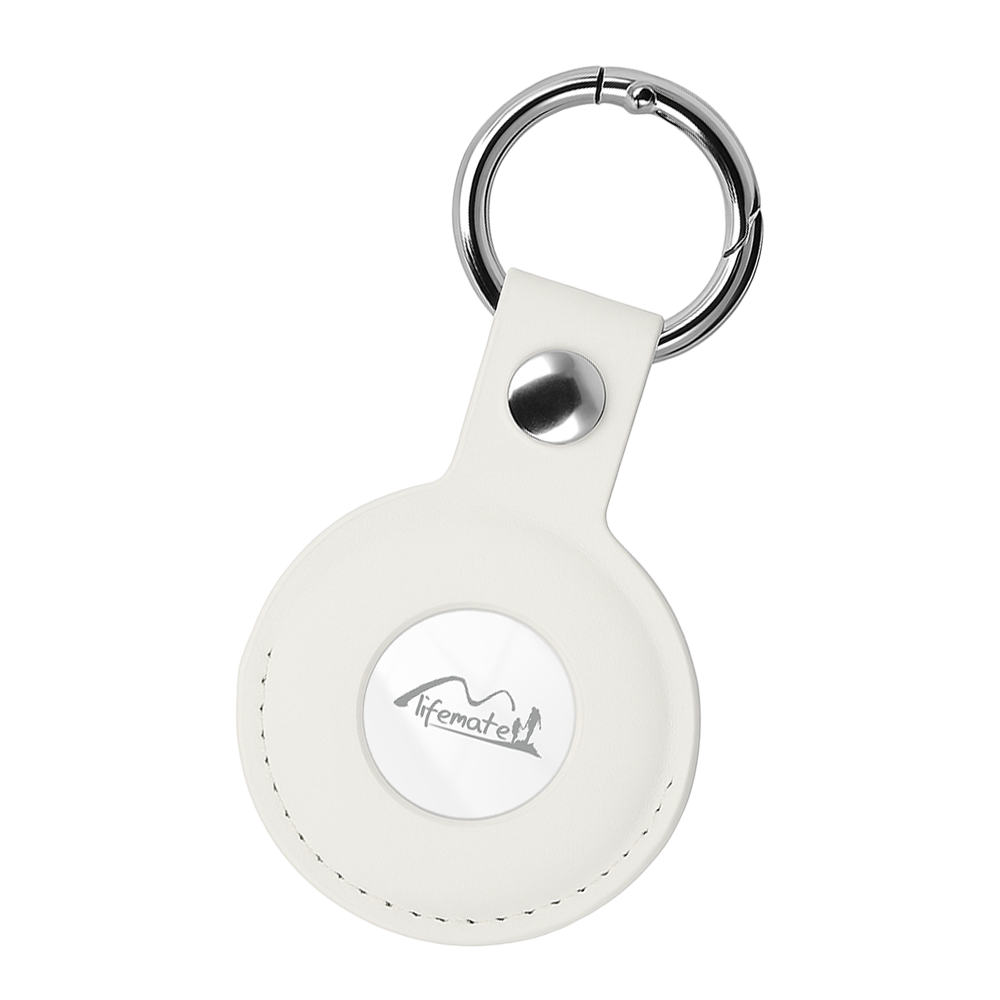 Lifemate GPS Bluetooth LifeTag Tracker HD-P16-3 Apple + keyring white
