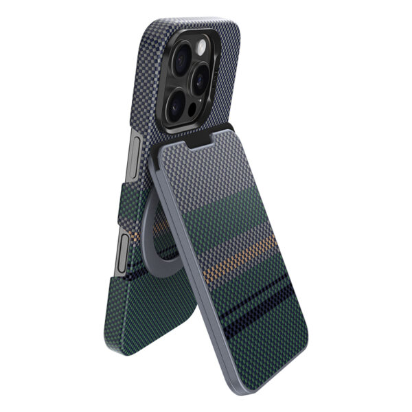 Benks Wallet Magnetic ArmorGo Kevlar Stand Aurora Light