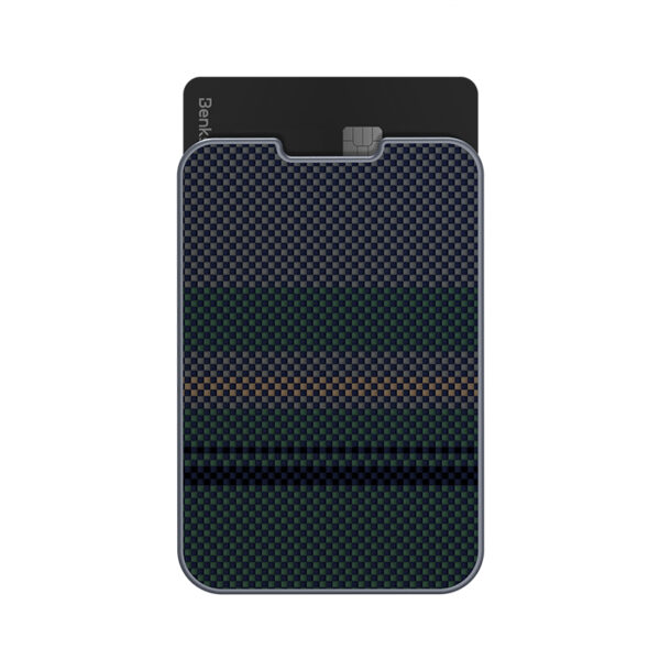 Benks Wallet Magnetic ArmorGo Kevlar Stand Aurora Light