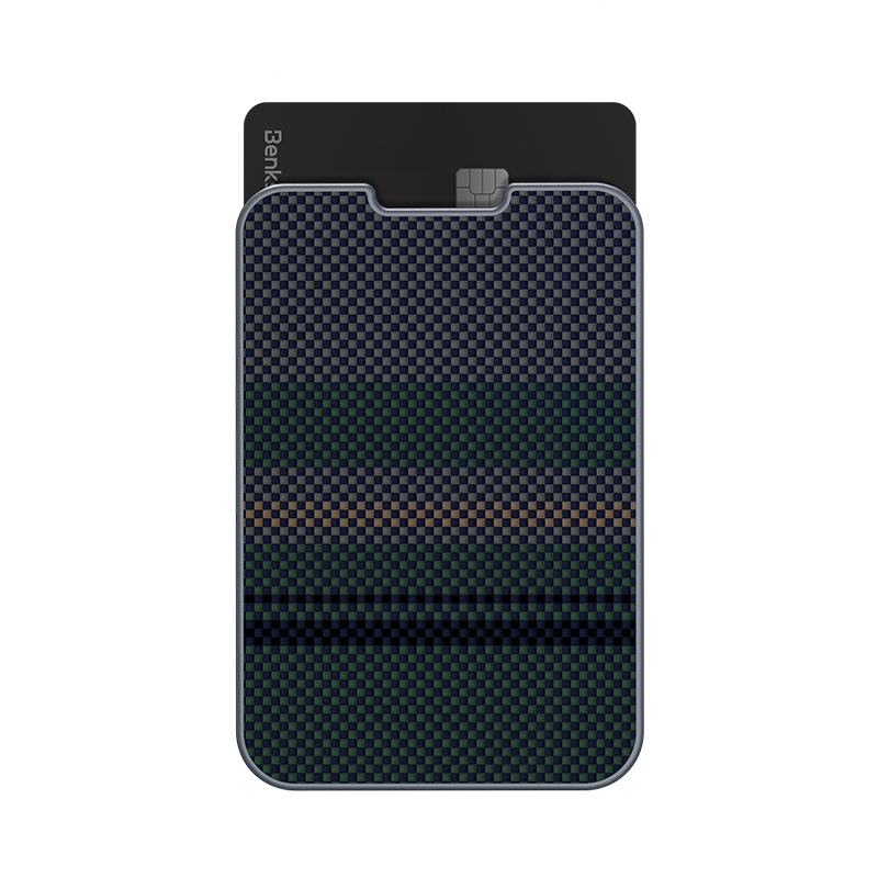 Benks Wallet Magnetic ArmorGo Kevlar Stand Aurora Light